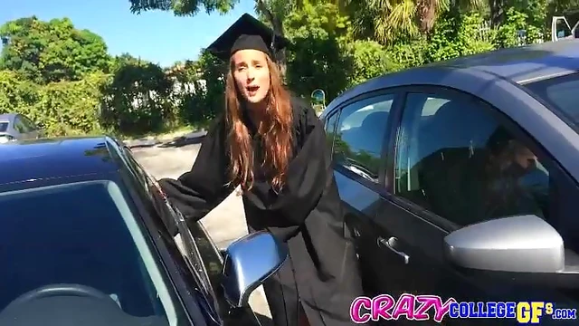 Graduation Party Turns Into Hot Sex With Classmate's Cock In Mouth