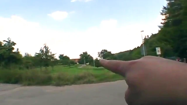 Seductive Blonde Delivers Oral Pleasure To A Stranger On The Street