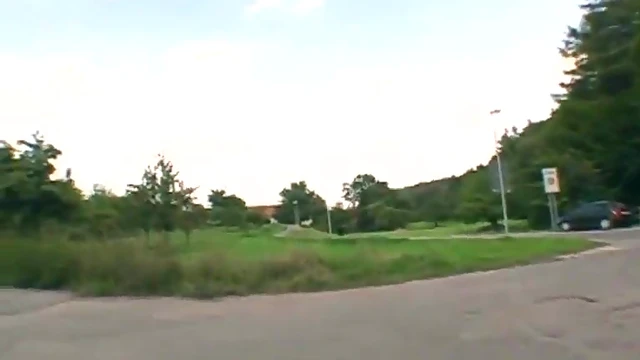 Seductive Blonde Delivers Oral Pleasure To A Stranger On The Street