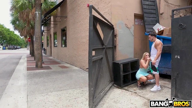 Hot Ass Girlfriend Bailey Brooke Gets Fucked Outdoors Blissfully