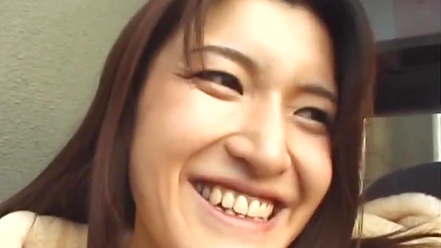 Sexy Brunette Mayu Kotono Exposes Herself Boldly Outdoors Publicly