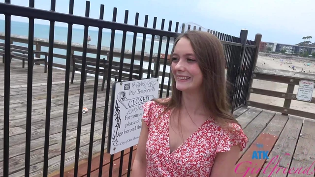 Seductive Ex-GF Mira Monroe Teases Outdoors Before Hot Car Sex