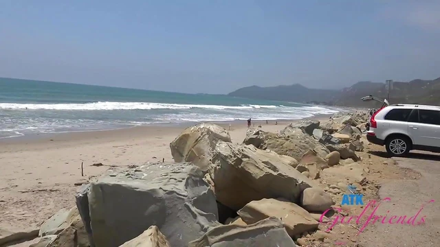 Seductive Ex-GF Mira Monroe Teases Outdoors Before Hot Car Sex