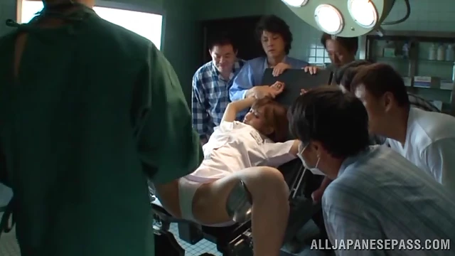 Minami Kojima Gets Her Asian Pussy Toyed to Orgasm by Multiple Guys