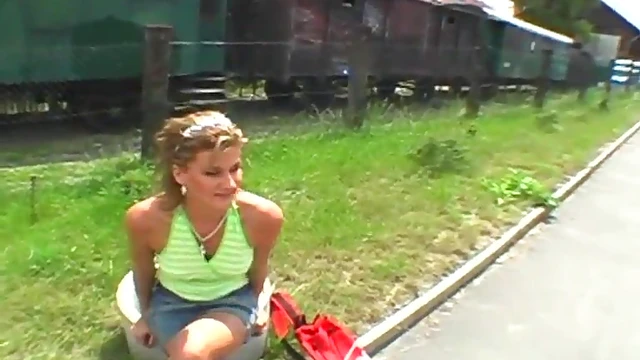 Outdoor Blowjob Action by Seductive Woman Who Loves Cum