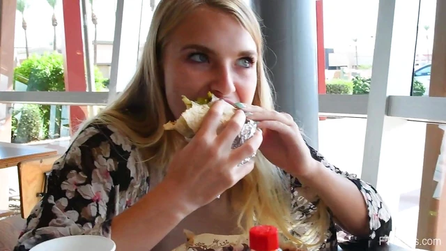 Seductive Fit Blonde Amateur Angelina Flaunts Perfect Body Publicly Seduced