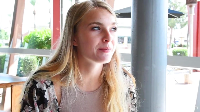 Seductive Fit Blonde Amateur Angelina Flaunts Perfect Body Publicly Seduced