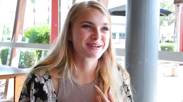 Seductive Fit Blonde Amateur Angelina Flaunts Perfect Body Publicly Seduced