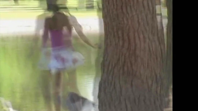 Sensual Brunette Tara Gently Fingers Her Love Tube for Pleasure