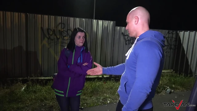 Passionate Car Sex: Bald Guy Fucks Skinny Kejty Hard All Night Long