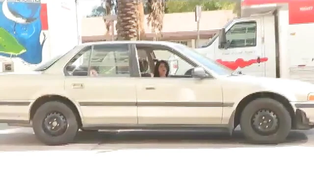 Busty Babe Loves Flashing Meat - Shows Off Big Natural Boobs Seductively