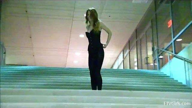 Betty Fingers Her Wet Pussy Outdoors in Steamy Solo Sex Showdown