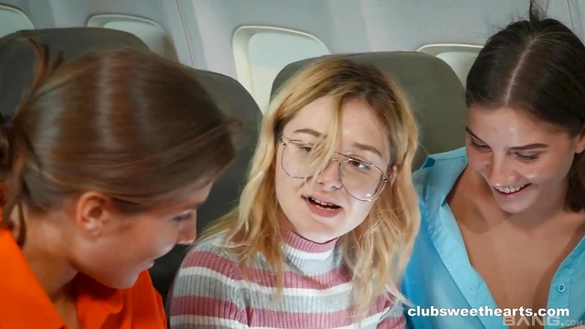 Passionate Lesbian Threesome Featuring Alexis & Aurora's Hot Action