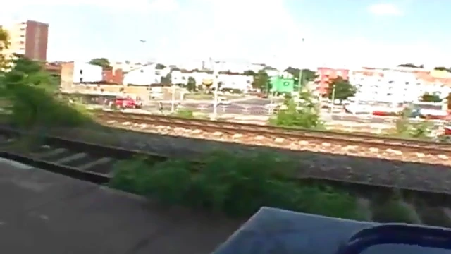 Hot Busty Blonde MILF Tempts Passengers With Steamy Public Fingering