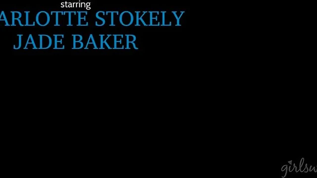 Charlotte Stokely & Jade Baker Show Off Their Skills With Public Pussy Licking