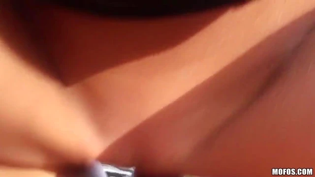 Brunette with Long Hair Gives Cute Handjob Before Getting Pounded Hard