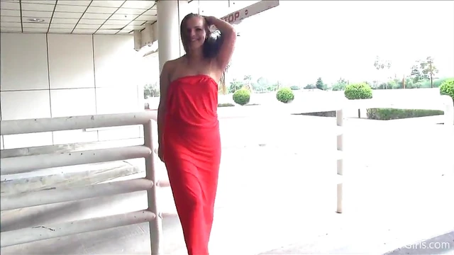 Sexi Annalynn Shows Her Perfect Butt & Fingers Smooth Pussy Sensually