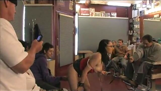 Submissive Geek Takes It Hard During Kinky BDSM Bash