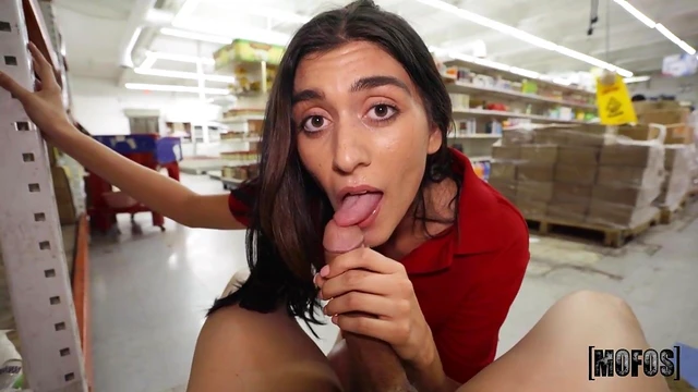 Sexy Latina Aubry Babcock Gets Hardcore Fucked In The Store