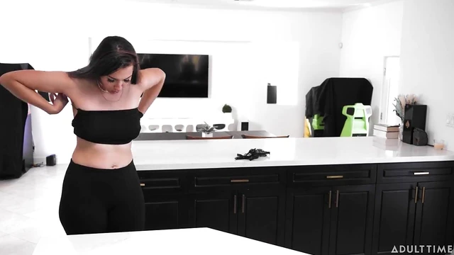 Kitchen Quickie Seduction by Hotties Kira Noir & Bella Rolland