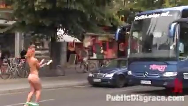 Submissive Babe Enjoys Outdoor Bondage Sex Adventure Delightfully