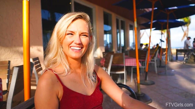 Seductive Blake Masturbates Passionately in Stranger’s Car While Spread Wide