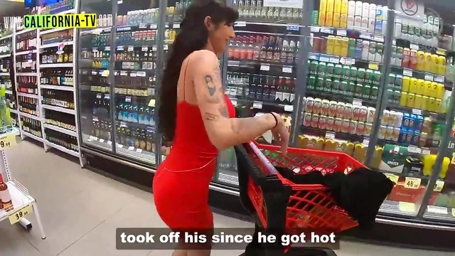 Bold Influencers Flaunt Bare Breasts & Panties-Free at Market Stall Showdown