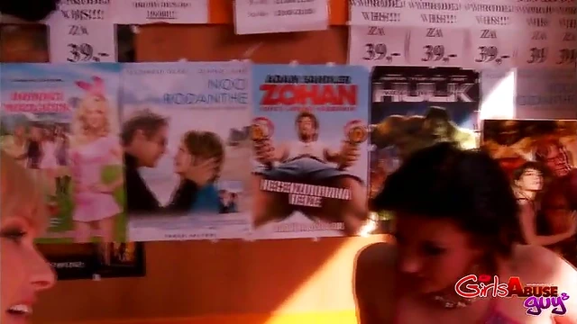 Kinky Natalie & Olivia Enjoy Hardcore Sex with Lucky Guy