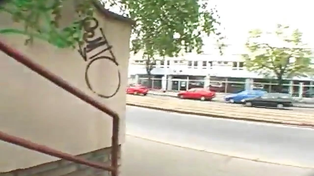 Blonde Teen Boldly Displays Her Nude Body and Wet Pussy Outdoors Freely