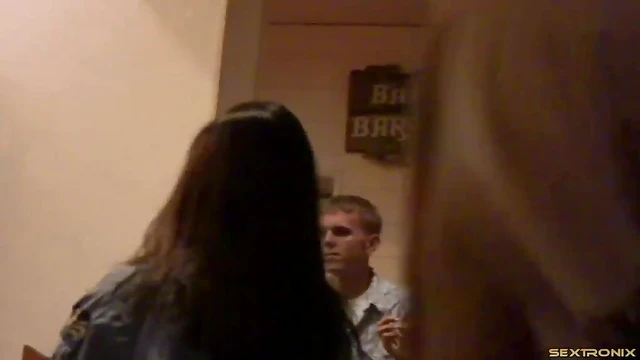 Sexy Amateur Cowgirls Flash Their Curvy Tits Up Close and Personal