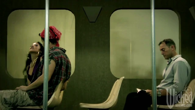 Juicy Asian Temptress Kaylani Lei Gets Wildly Fucked On Subway Train Ride