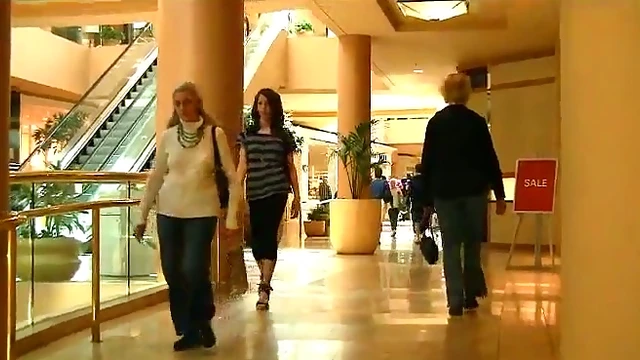 Naughty Allie Shops Til She Drops Clothes For Hot Sex Adventure