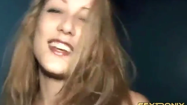 Amateur Cowgirls Fondling Big Tits Seductively at Club Nightlife