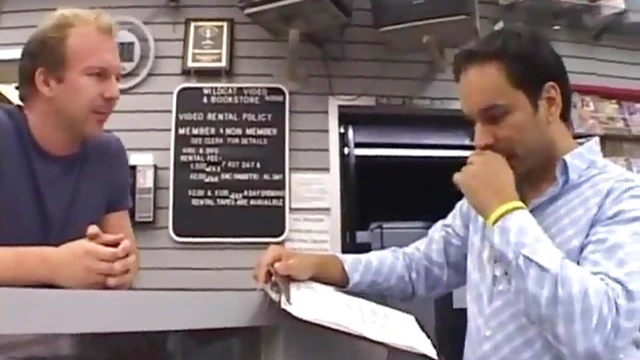 Store Sluts Bang Multiple Guys Passionately Among Video Shelves