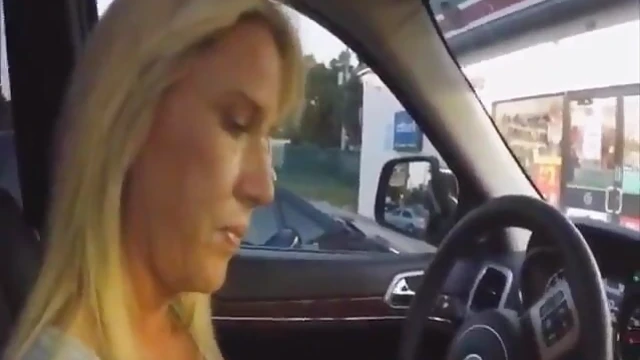 Blonde Mature Lady Gets Hot Cum Showered All Over Her Pretty Face