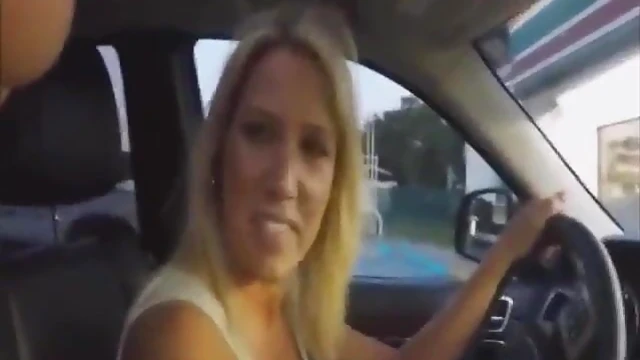 Blonde Mature Lady Gets Hot Cum Showered All Over Her Pretty Face