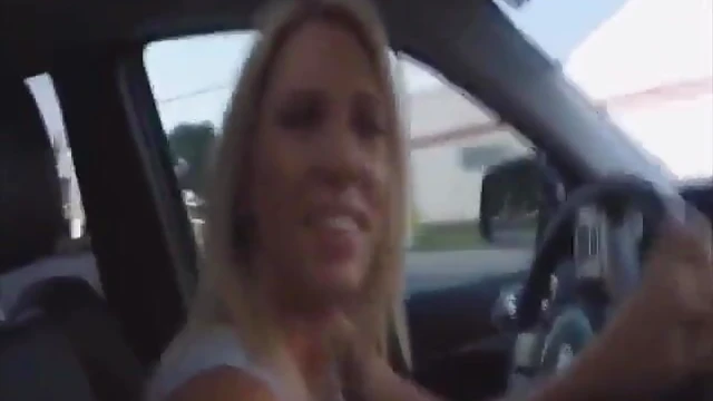 Blonde Mature Lady Gets Hot Cum Showered All Over Her Pretty Face