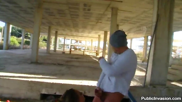 Nataly Von Gets Hardcore Fucked Publicly as Russian Exhibitionist Thrills