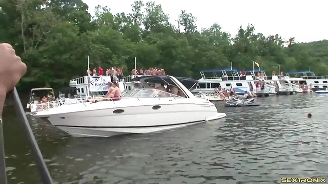 Blonde Bombshell Gets Salacious Fingering Party Pussy Pleasures Excitement