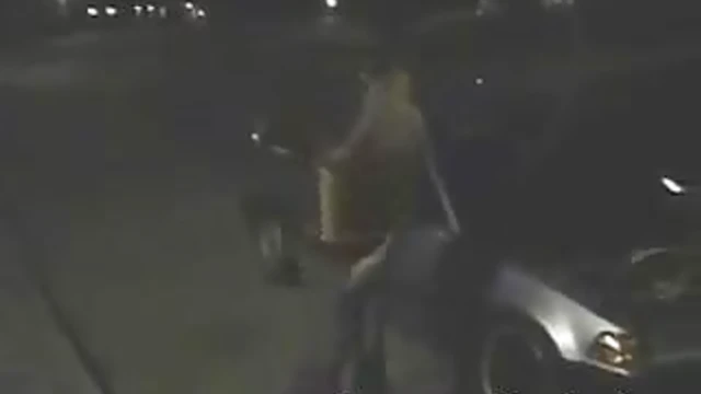 Drunk Girl Gets Naked at Parking Lot for Hot Outdoor Sex Act