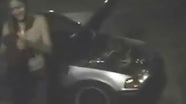 Drunk Girl Gets Naked at Parking Lot for Hot Outdoor Sex Act