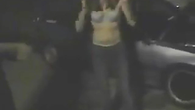 Drunk Girl Gets Naked at Parking Lot for Hot Outdoor Sex Act