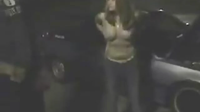 Drunk Girl Gets Naked at Parking Lot for Hot Outdoor Sex Act