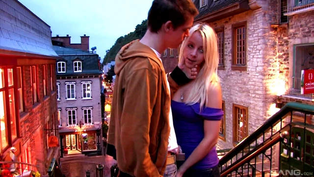 Seductive Candy Kiss Gets Swept Away in Steamy Public Sex Encounter