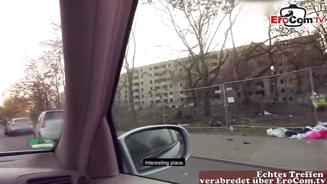 Dominant German Blonde Takes Guy for Rough Gonzo Adventure