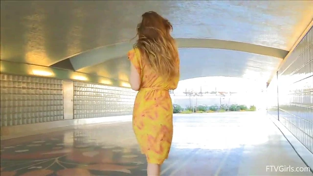 Outdoor Bliss: Bethany Teases Her Tight Pink Pussy Playfully