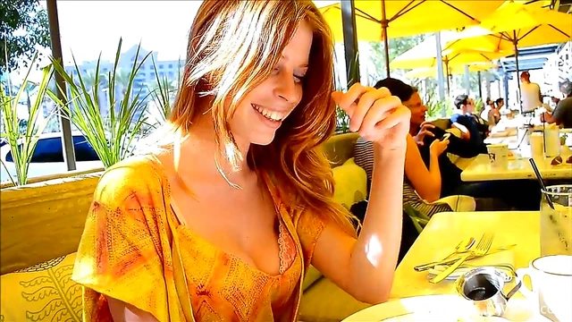 Outdoor Bliss: Bethany Teases Her Tight Pink Pussy Playfully