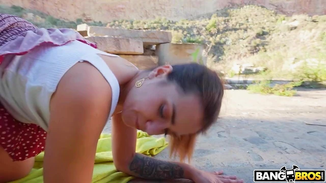 Andrea Lapiedra Gives Her Man a Sensual Blowjob Before Getting Fucked Hard