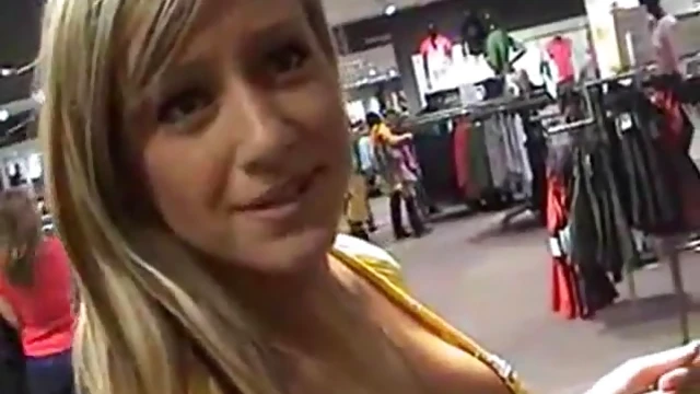 Sizzling Public Sex: Sexy Girl Gets Fucked Hard at Mall