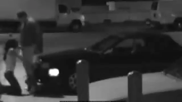 Sexy Girlfriend Gives Him a Blowjob Right There In The Parking Lot